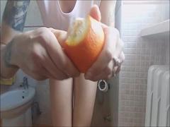 XXX tube video category pissing (603 sec). What are you doing, aunt? the orange juice is not prepared like this!.