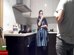 Adult sexual video category teen (1544 sec). Fighting in the kitchen ends with fucking.