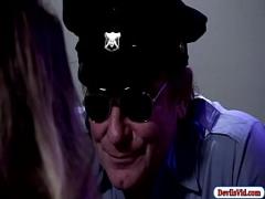 Good video link category sexy (338 sec). Alana banged by the officer in charge.