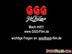 Genial romantic video category cumshot (419 sec). Nasty German Slut Gets Spunky Gangbang Bukkake.