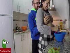 Download stream video category blowjob (1535 sec). Making dinner while fucking in the kitchen.SAN03.