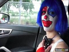 Sexy youtube video category teen (370 sec). Teen Mikayla the clown shows stranger her pierced nipples.