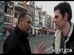 Super x videos category blowjob (480 sec). Horny chap gets out and explores amsterdam redlight district.