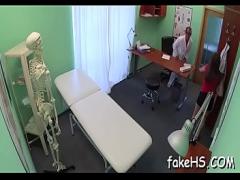 Watch amorous video category blowjob (308 sec). At last our lascivious doctor manages to have a fun the wild fucking.