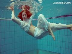 Full movie category sexy (420 sec). Diana Zelenkina hot Russian underwater.