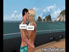 Nice hub video category blonde (300 sec). Yummy 3D cartoon blonde gets fucked on a boat.