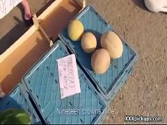 Cool videotape recording category teen (314 sec). Public Sex With Amateur Euro Teen Babe For Euros 24.