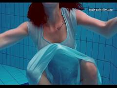 Adult video list category teen (374 sec). Piyavka Chehova big bouncy juicy tits underwater.