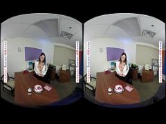 Adult videotape recording category virtual_reality (743 sec). Naughty America Angela White gets a birthday surprise then puts out.