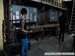 Nice sensual video category anal (457 sec). Brazzers - Eva ass fucked in a warehouse.