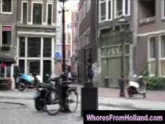 Free porno category amateur (324 sec). Amateur guy checks out European hookers in Amsterdam.