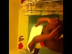 Sexy video link category exotic (604 sec). Slim thick ebony playing with herself in bathroom.