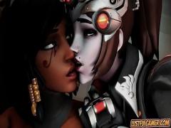 XXX x videos category toons (230 sec). Widow maker amp_ Pharah.